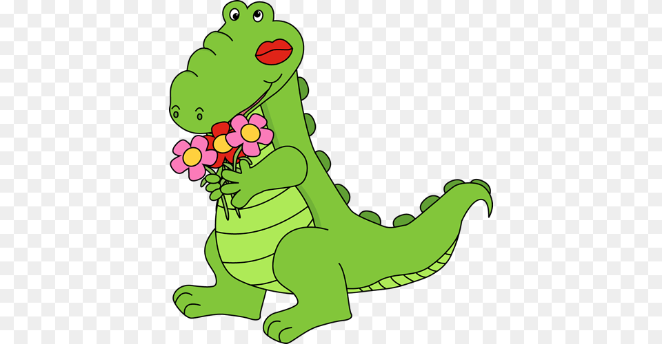 Valentines Day Alligator Clip Art, Animal, Lizard, Reptile, Kangaroo Png Image