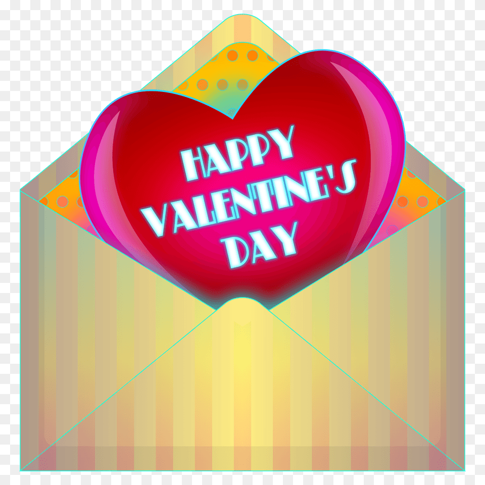 Valentines Day Card Clipart, Heart Free Png