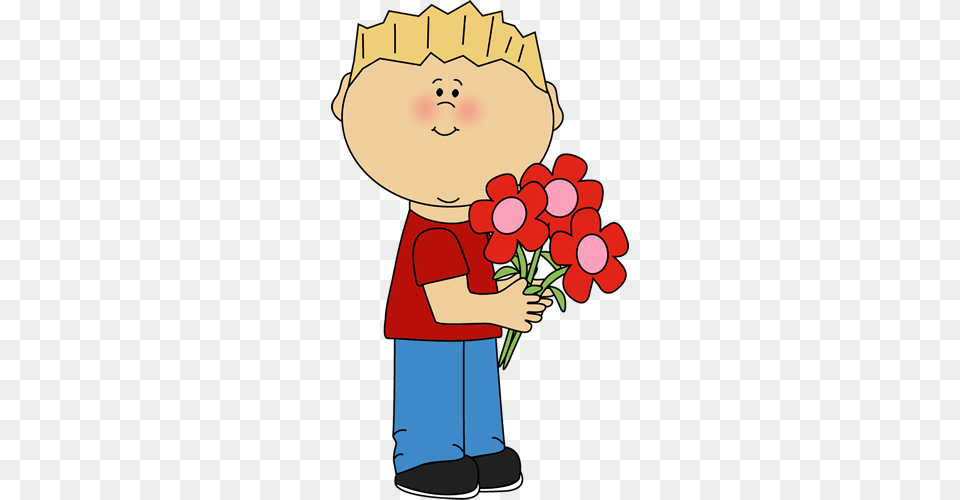 Valentines Day Clip Art, Smelling, Face, Flower, Flower Arrangement Free Png