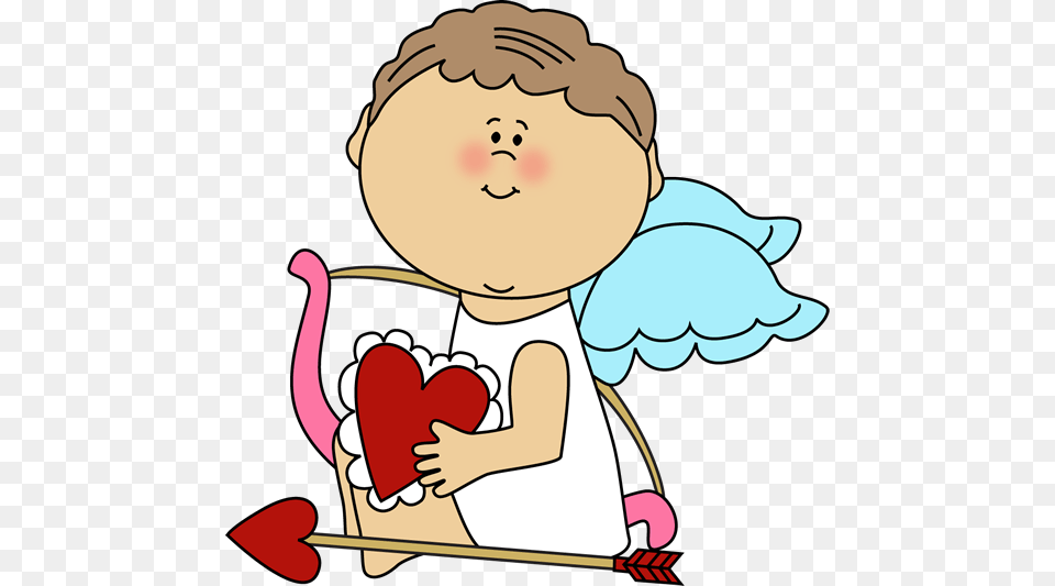 Valentines Day Clip Art, Cupid, Baby, Person, Face Free Png Download