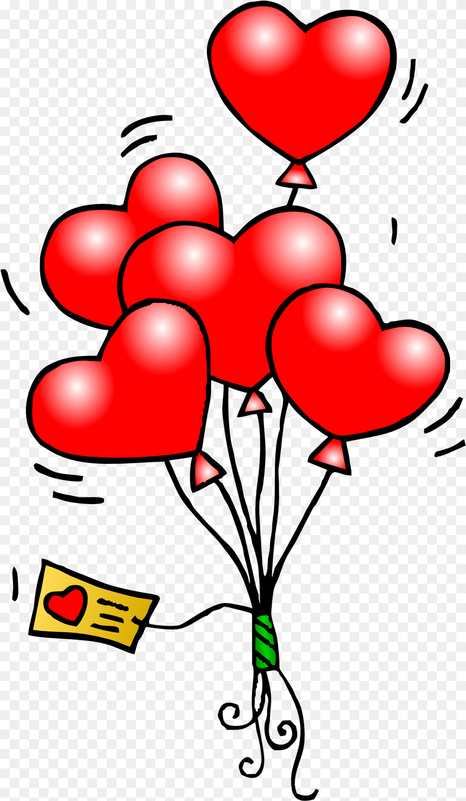 Valentines Day Clipart, Balloon Png Image