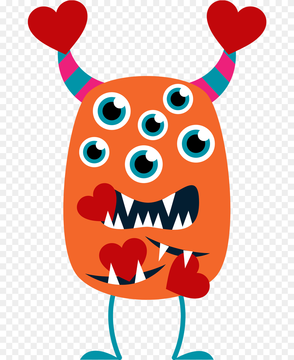 Valentines Day Clipart Monsters, Baby, Person Png