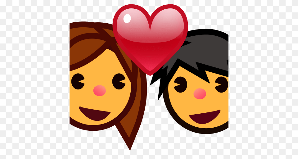 Valentines Day Couple Transparent Image, Heart, Face, Head, Person Png