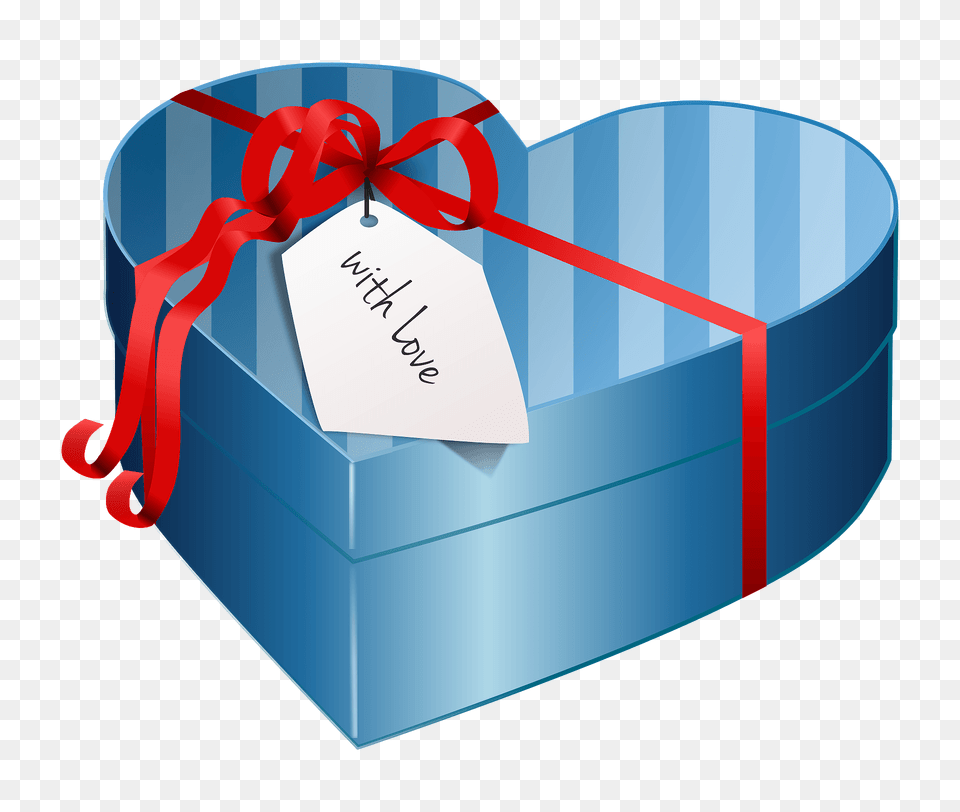 Valentines Day Gift Box Clipart Free Transparent Png