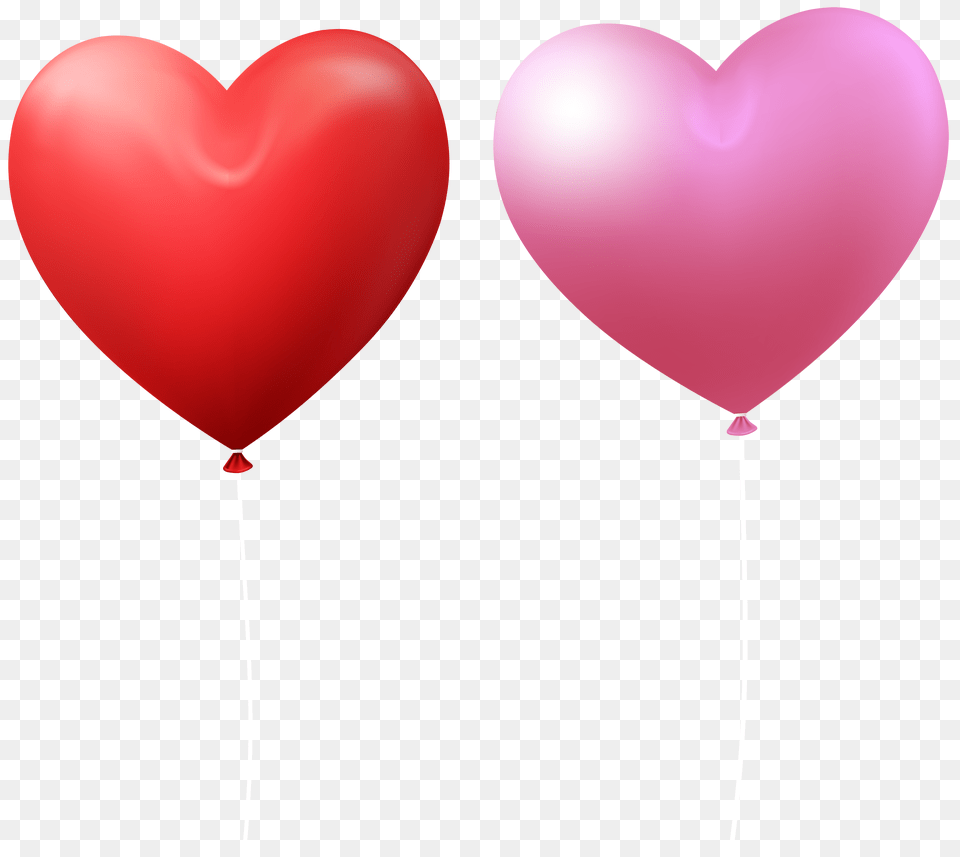 Valentines Day Heart Balloon Red Pink Clip Art Gallery Free Png