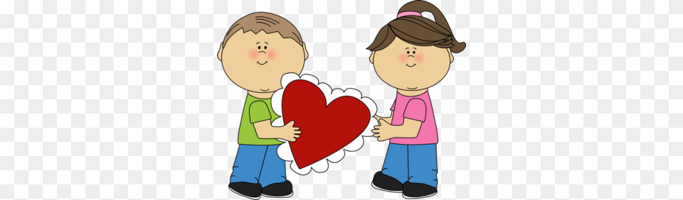Valentines Day Kids Clip Art, Baby, Person, Nature, Outdoors Free Png Download