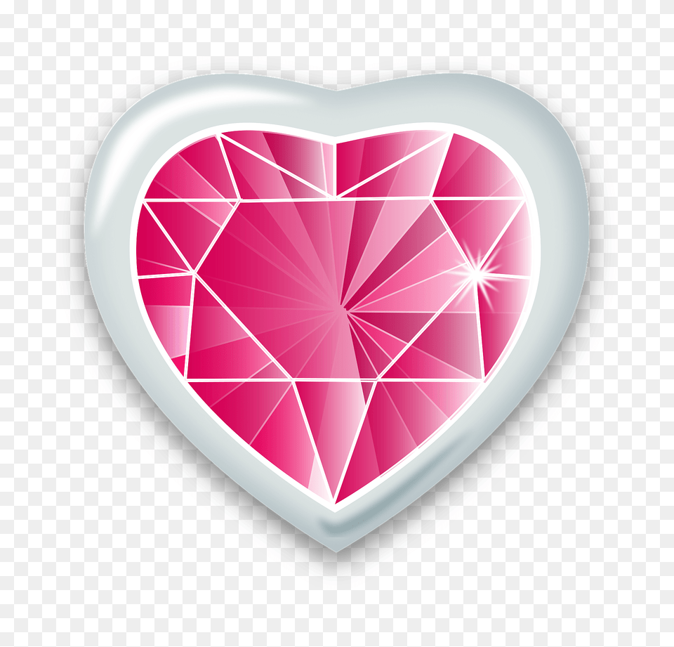 Valentines Day Pink Ruby Framed In Silver Clipart, Accessories, Diamond, Gemstone, Jewelry Png