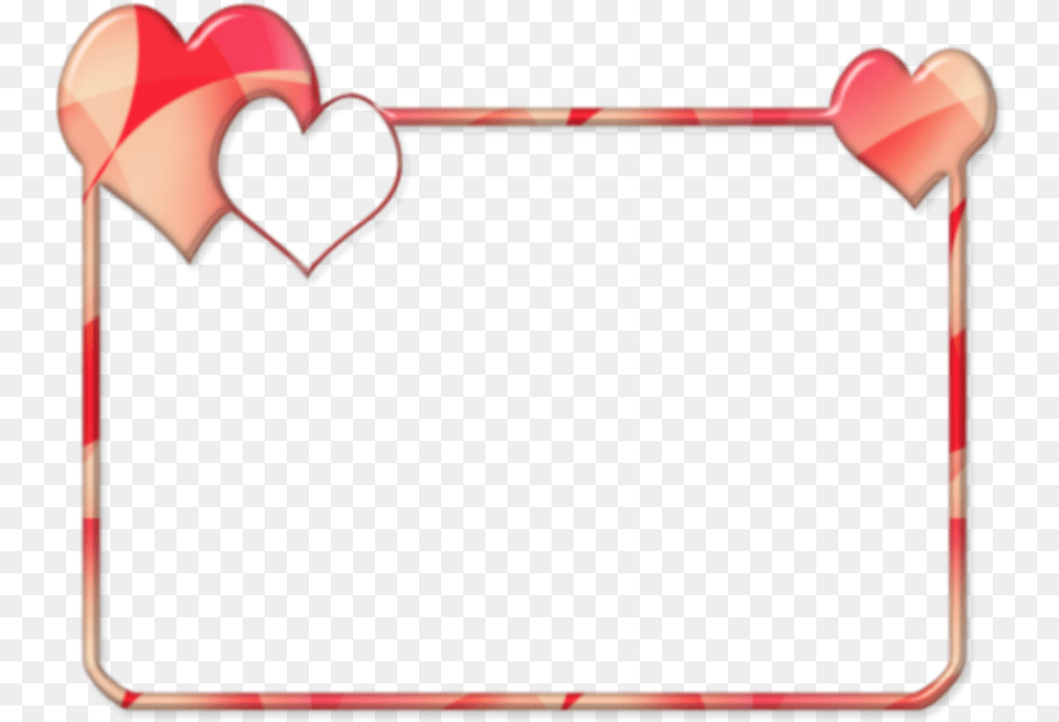 Valentines Day Right Border Of Heart Clip Art Heart Border Frame For Video Editing, Smoke Pipe Png