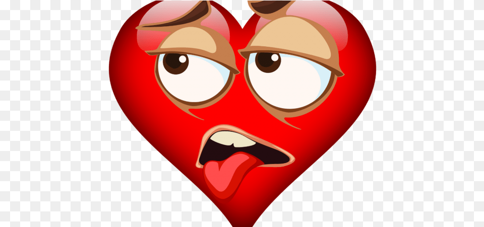 Valentines Emojis Hd, Heart, Face, Head, Person Png