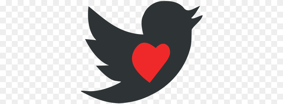 Valentines Tweet Pink Twitter Logo, Heart, Animal, Fish, Sea Life Free Png