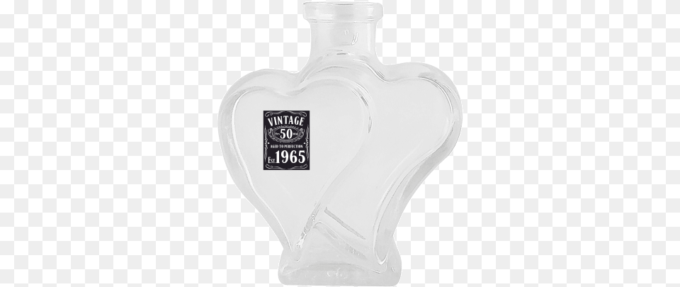 Valentino Clear Glass Bottle 200 Ml With Printing Jack Daniels 50 Perfume, Pottery, Jar, Vase, Aftershave Png