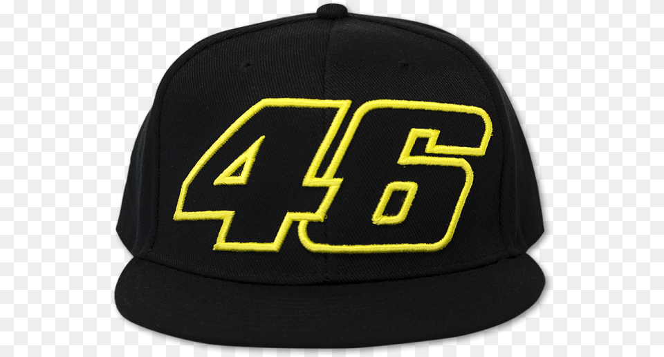 Valentino Rossi 46 Flat Visor Paddock Baseball Cap, Baseball Cap, Clothing, Hat Free Png Download