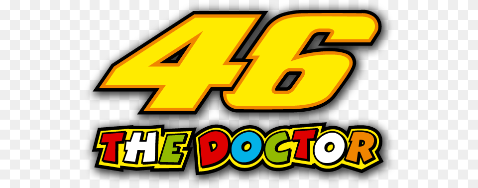 Valentino Rossi Moon Sun Logo 46 The Doctor Logo, Text, Number, Symbol Free Transparent Png