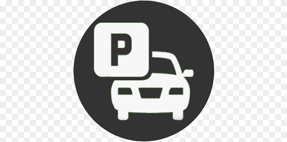 Valet Parking Image Car Park Icon, Disk, Stencil, Transportation, Van Free Png Download