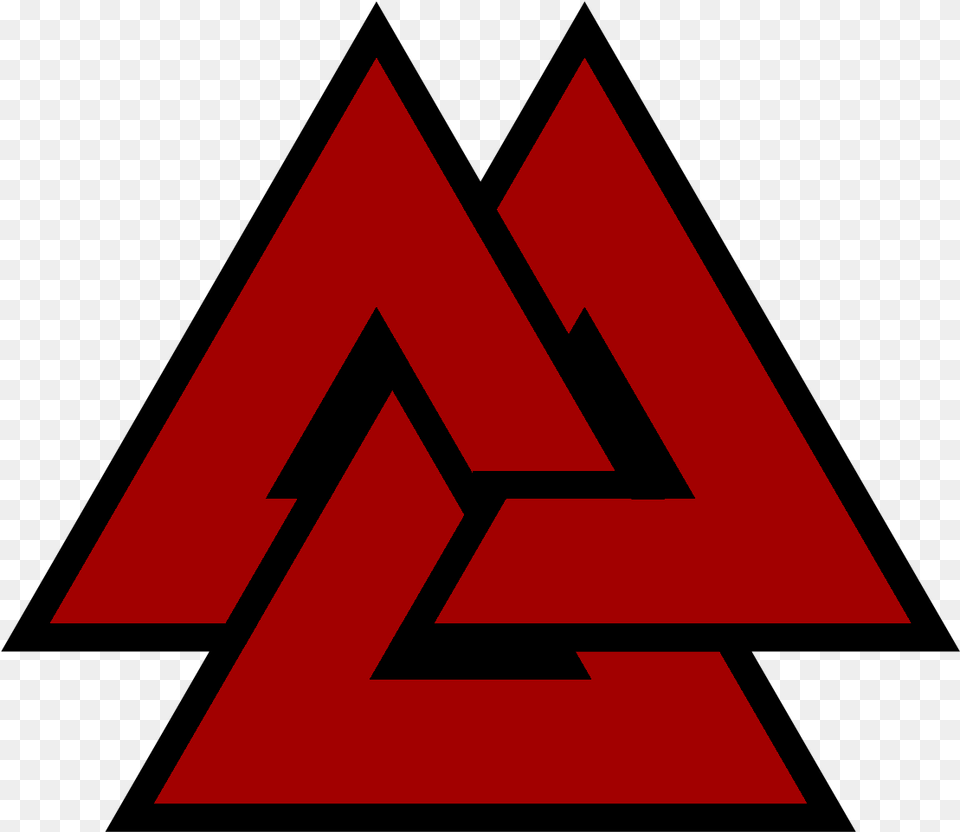Valhalla Unit Asgard Symbol, Triangle, Logo Free Png