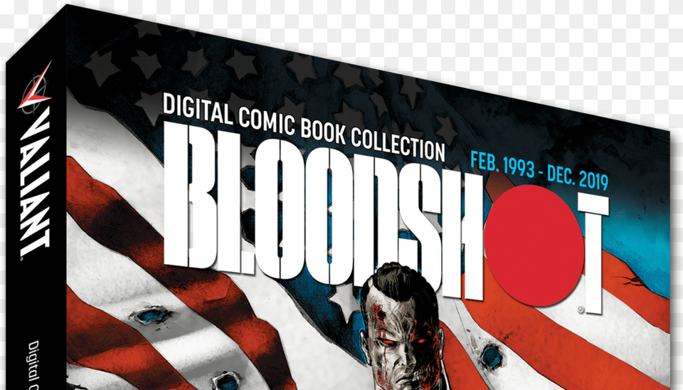 Valiant Selling Every Bloodshot Comic Ever Made For Poster, Advertisement, Book, Publication, Comics Free Png