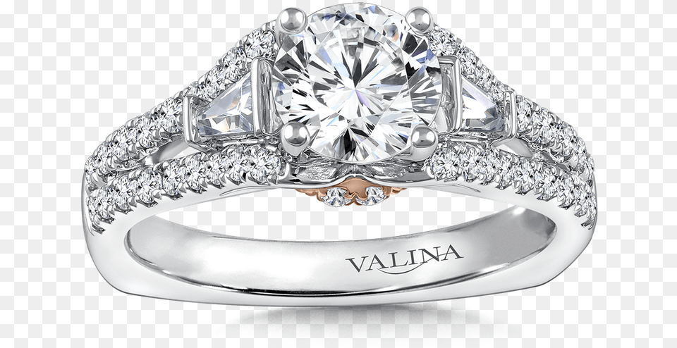 Valina Diamond Engagement Ring Mounting In 14k Whiterose Diamond Rings For Women Hd, Accessories, Gemstone, Jewelry, Silver Free Transparent Png