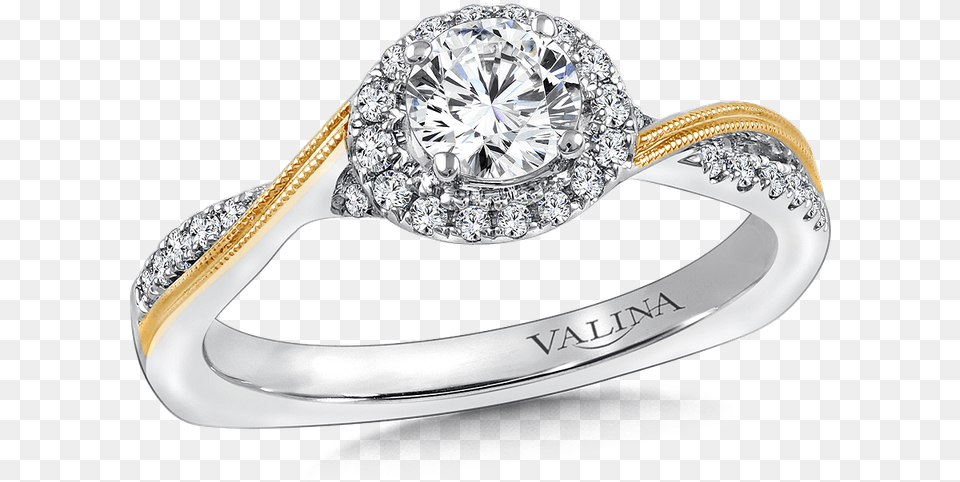 Valina Halo Engagement Ring Mounting In 14k Whiteyellow Pre Engagement Ring, Accessories, Diamond, Gemstone, Jewelry Free Transparent Png