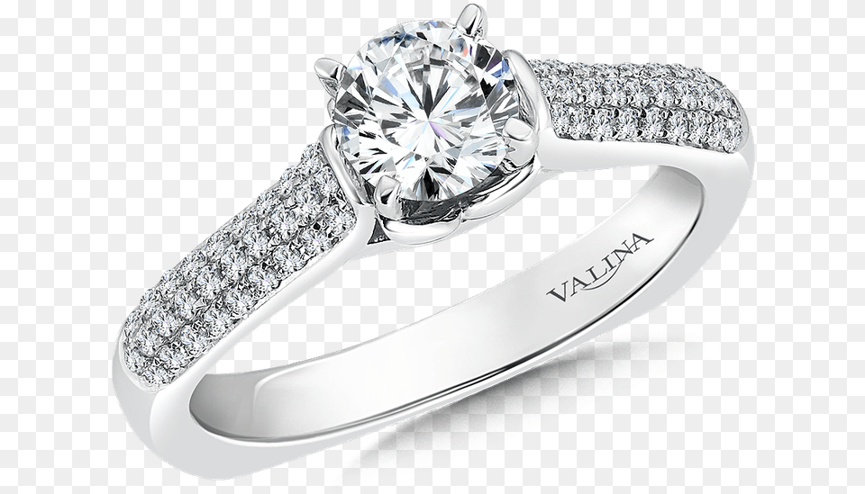 Valina Mounting With Side Stones Engagement Ring, Accessories, Diamond, Gemstone, Jewelry Png