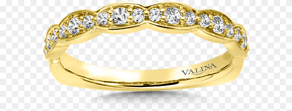 Valina Stackable Wedding Band In 14k Yellow Gold Hand Ring Of Gold, Accessories, Jewelry, Diamond, Gemstone Free Png