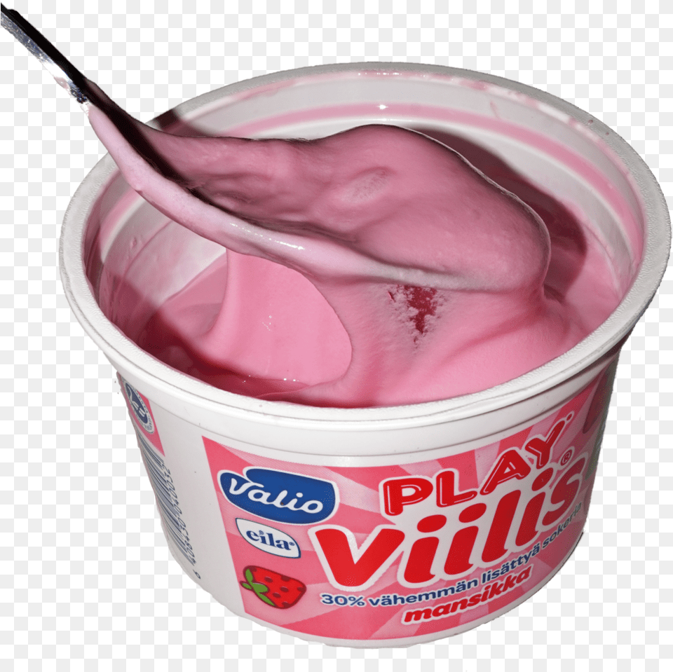 Valio Viilis, Cream, Dessert, Food, Frozen Yogurt Png Image