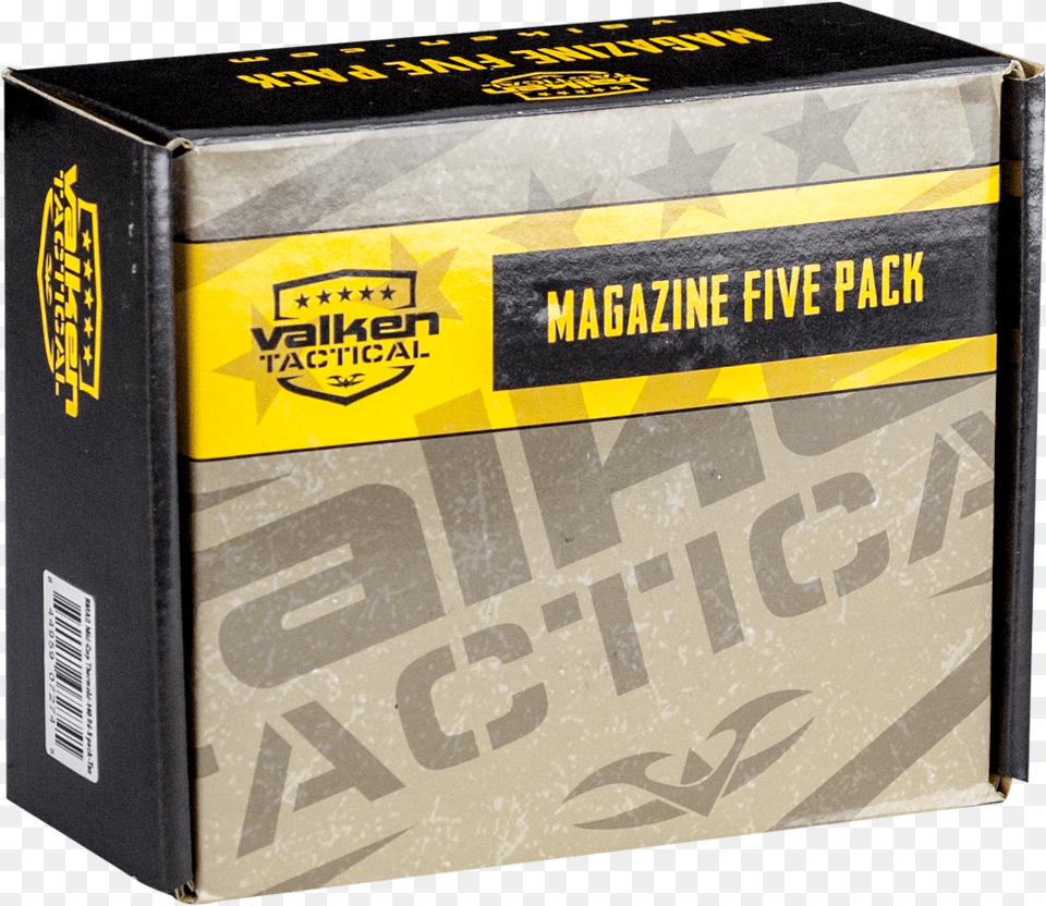 Valken Airsoft Magazines Mid, Box, Cardboard, Carton, Package Free Png Download