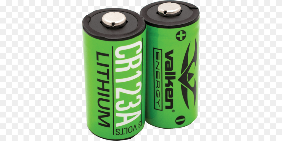 Valken Energy Alkaline Cr123 2pk Large, Can, Tin Png Image