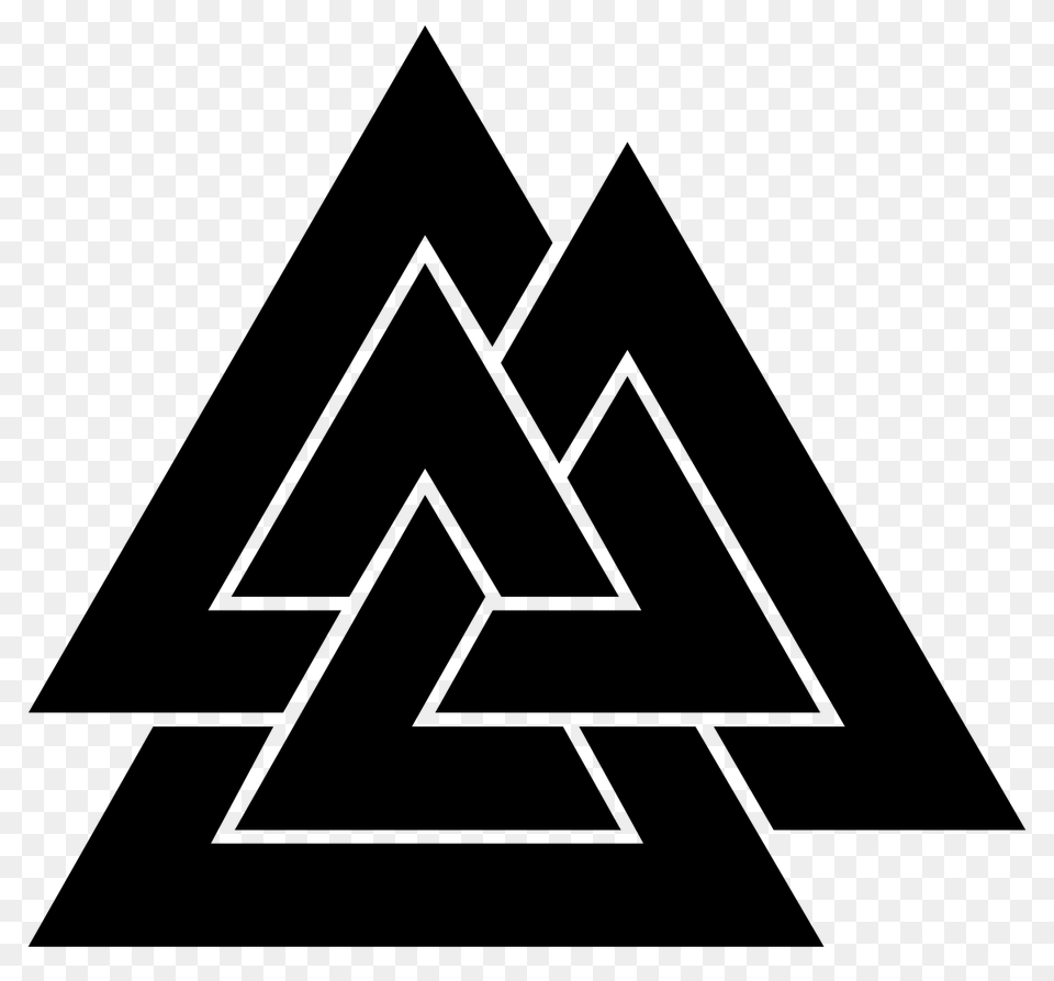 Valknut, Gray Free Png Download