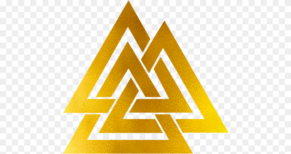 Valknut, Triangle, Symbol Png Image