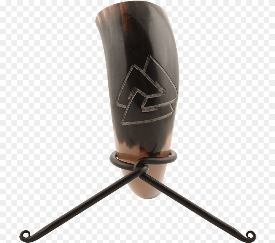 Valknut Drinking Horn With Stand Sword Png