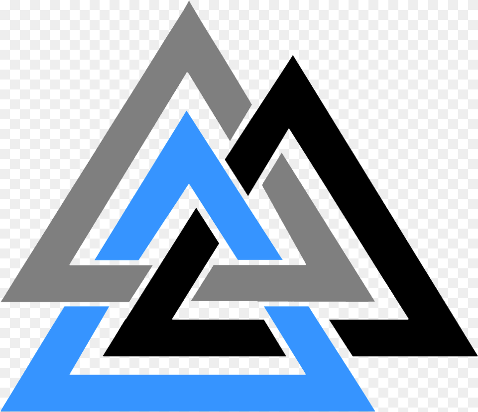 Valknut Symbol, Triangle Free Png