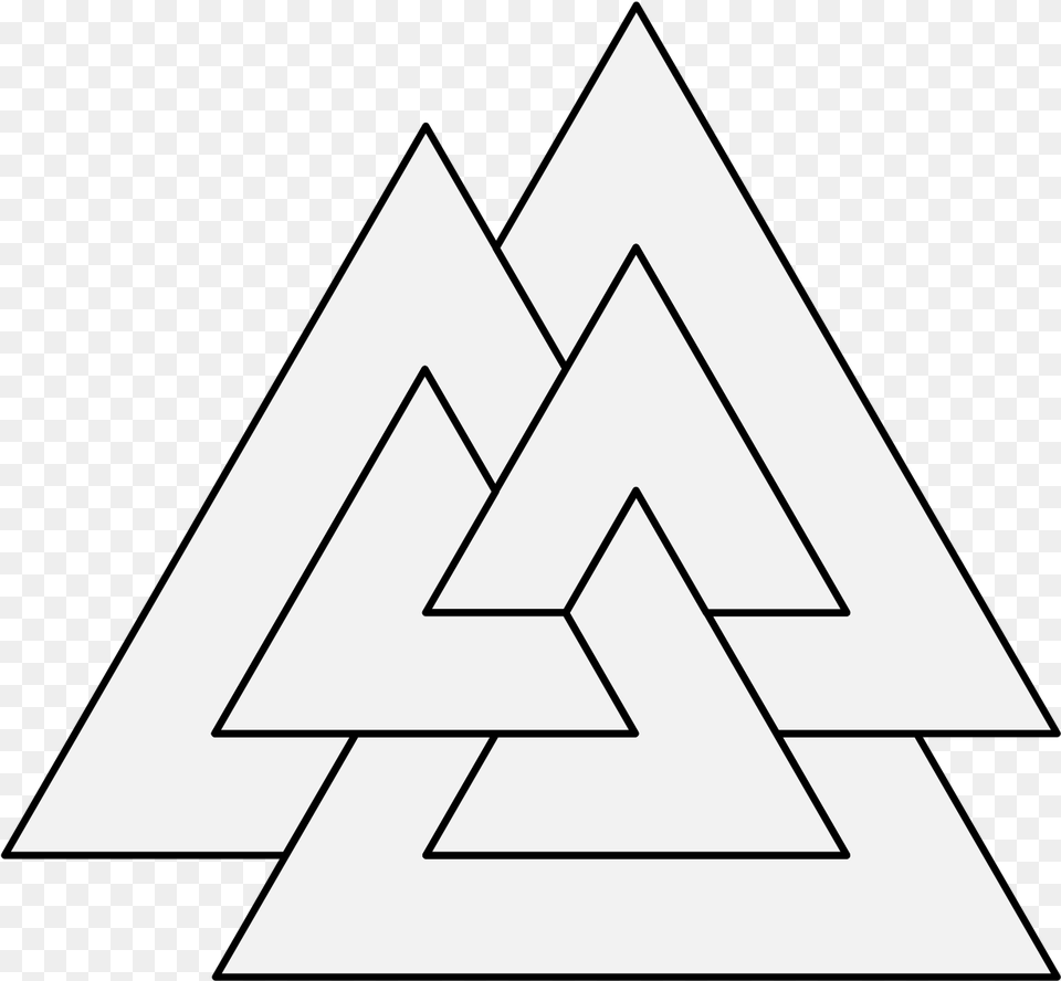 Valknut Transparent Image Dot, Triangle Free Png