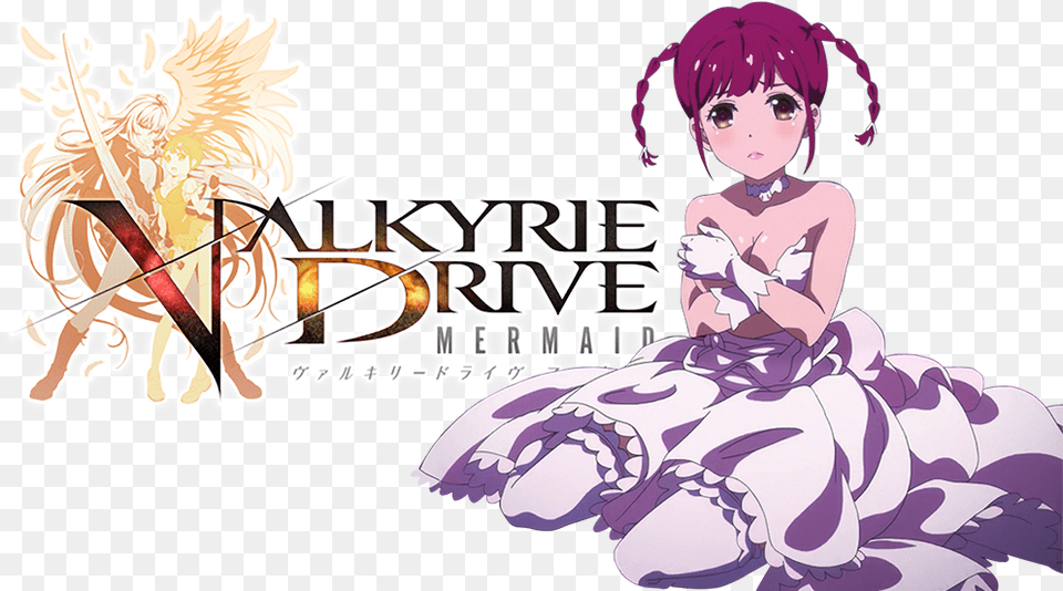 Valkyrie Drive Merma Valkyrie Drive Mermaid Banner, Book, Comics, Publication, Baby Png Image