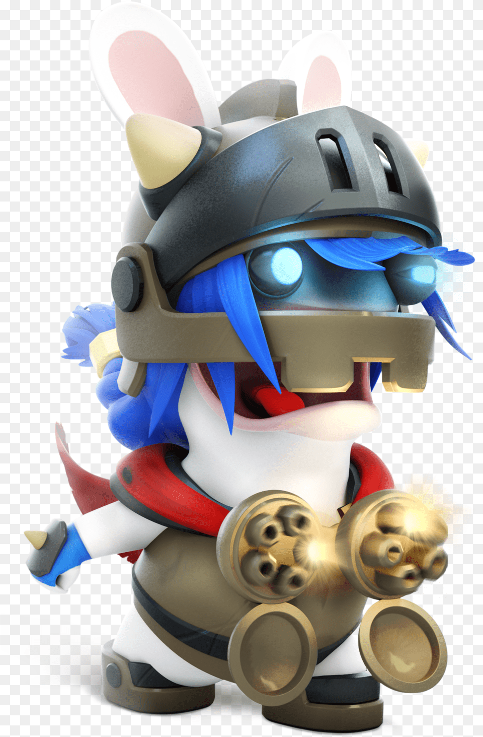 Valkyrie Mario Rabbids Lava Queen, Tape, Helmet, Toy Free Png Download