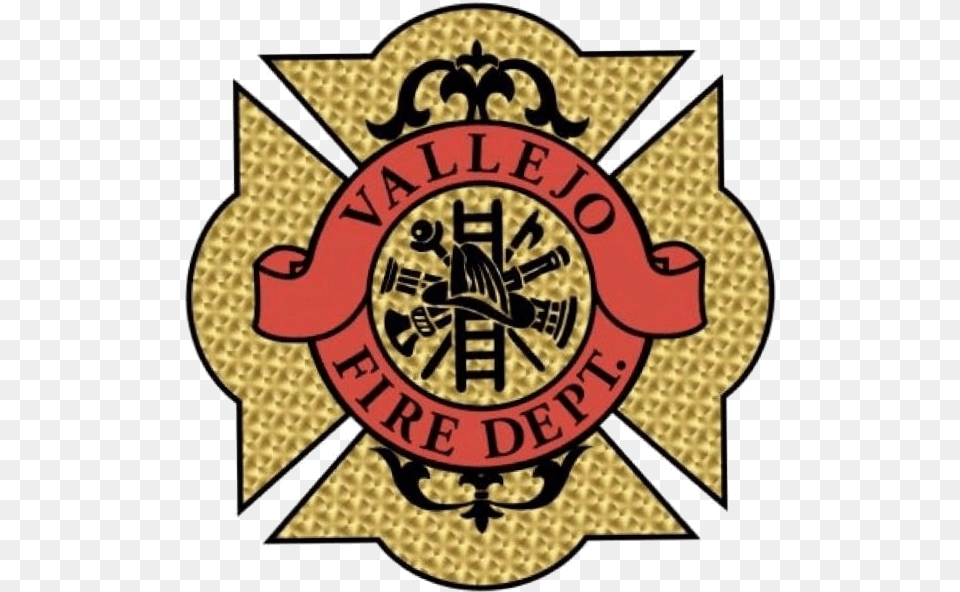 Vallejo Fire Department Logo, Badge, Symbol, Emblem Free Transparent Png