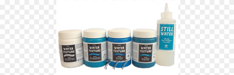 Vallejo Water Effects 200 Ml Vallejo Paints Pacific Blue, Paint Container, Bottle Free Transparent Png