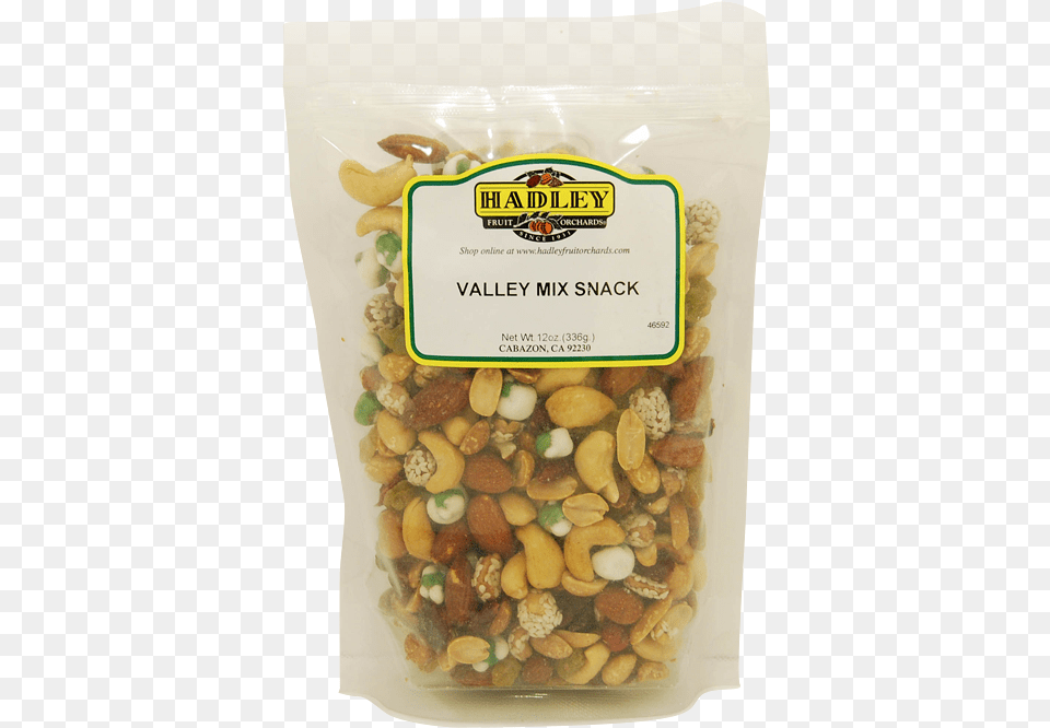 Valley Mix Snack 12oz Cranberry Bean, Food, Produce, Nut, Plant Free Png