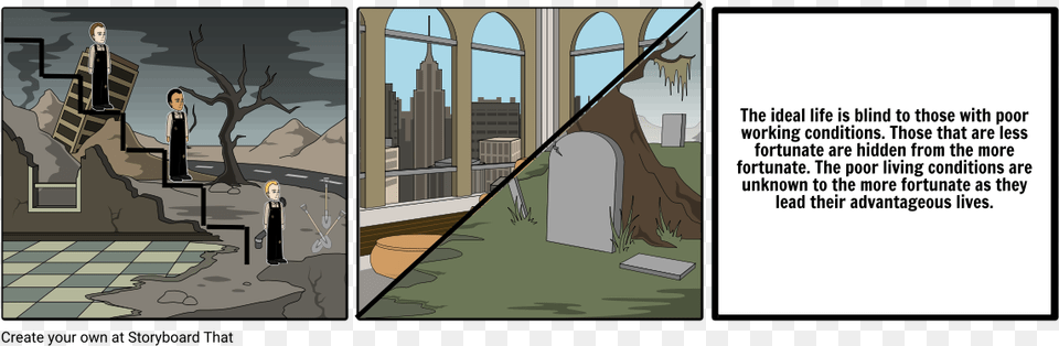 Valley Of Ashes Cartoon, Arch, Architecture, Person, Housing Free Transparent Png