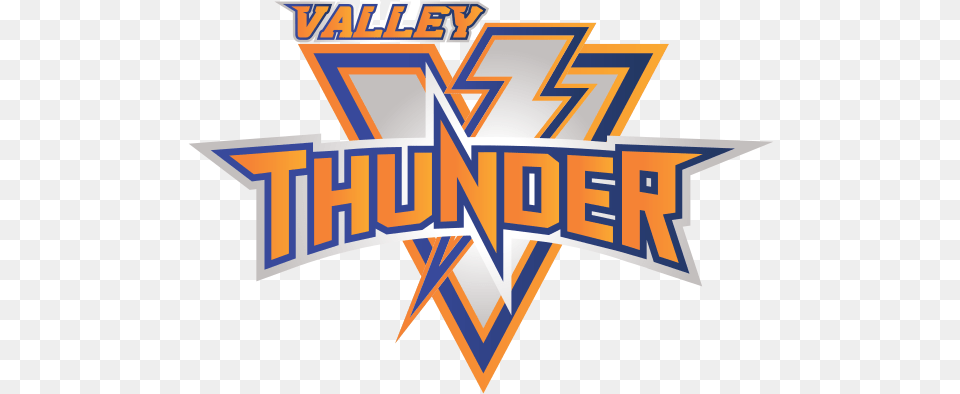 Valley Thunder Hockey Logo, Symbol, Emblem, Dynamite, Weapon Free Png Download