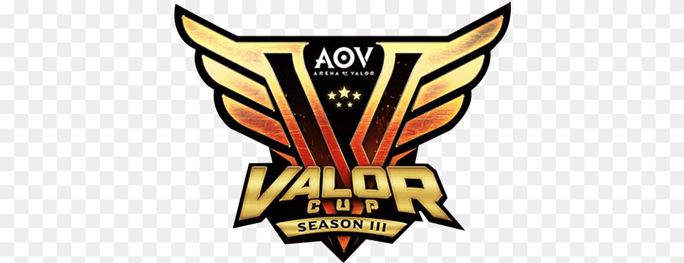 Valor Cup Logo S3 Arena Of Valor Cup, Emblem, Symbol Png Image