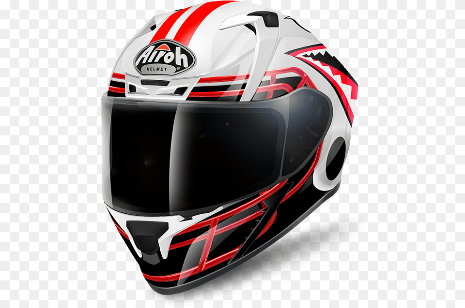 Valor Touchdown Helmet 1 Airoh Full Face Helmets, Crash Helmet, Clothing, Hardhat Free Transparent Png