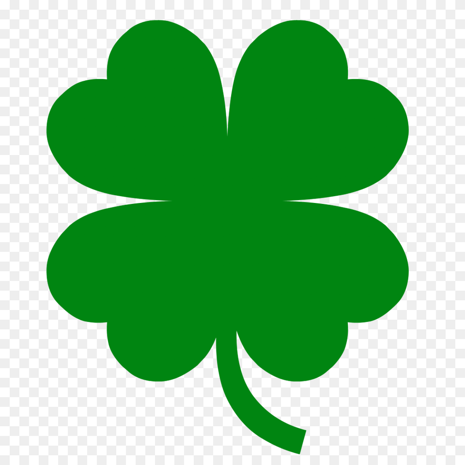 Valuable A Picture Of Four Leaf Clover Clipa, Plant, Green, Flower, Geranium Png Image