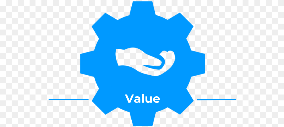 Value Hand Cog Icon Illustration, Machine, Gear Png Image