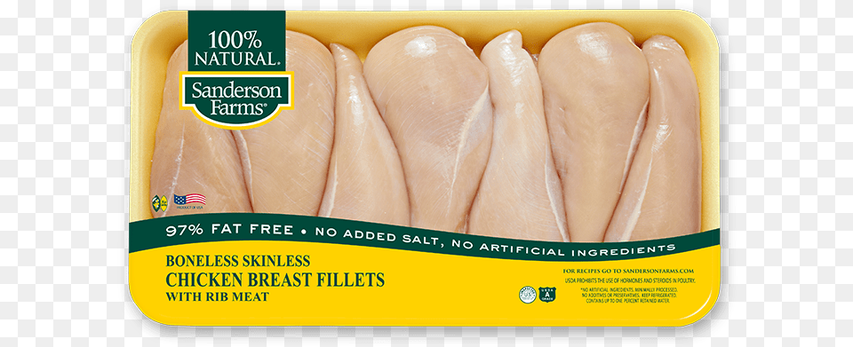 Value Pack Boneless Skinless Breast Fillets With Rib 15 Lbs Chicken, Blade, Cooking, Knife, Sliced Png Image