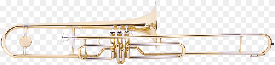 Valve Trombone Bb Cutout Types Of Trombone, Musical Instrument, Brass Section, Horn, Trumpet Free Png Download
