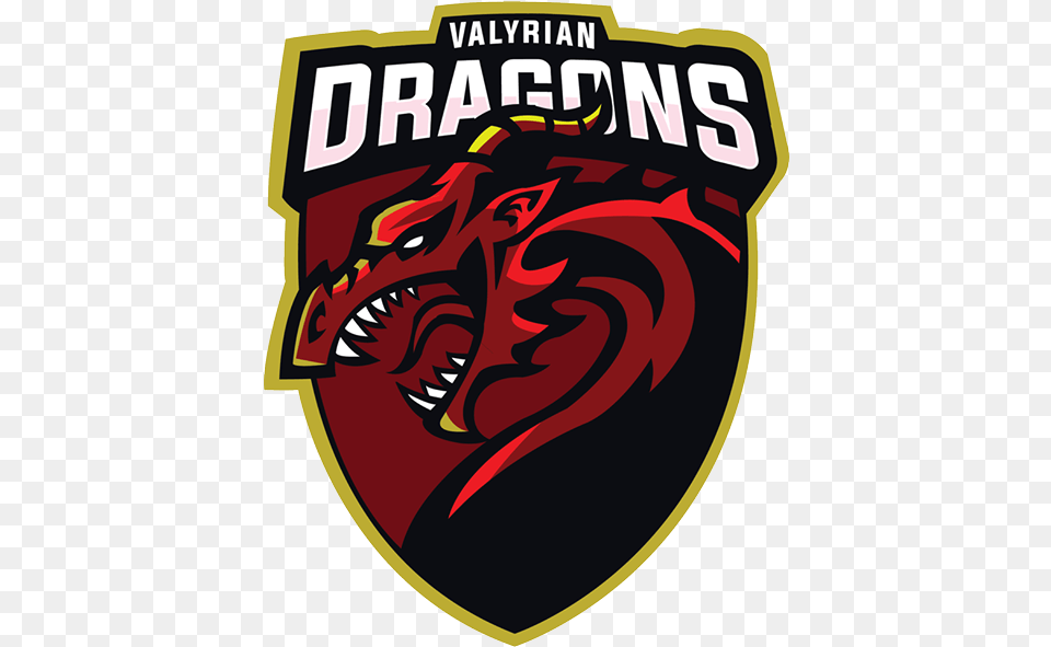 Valyrian Dragonslogo Square Valyrian Dragon Esports, Logo, Food, Ketchup, Emblem Free Png