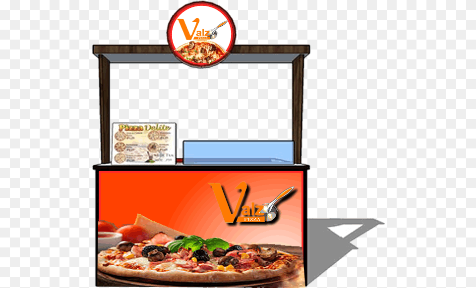 Valz Pizza Food Cart Franchise Package Pizza, Advertisement, Lunch, Meal, Poster Png