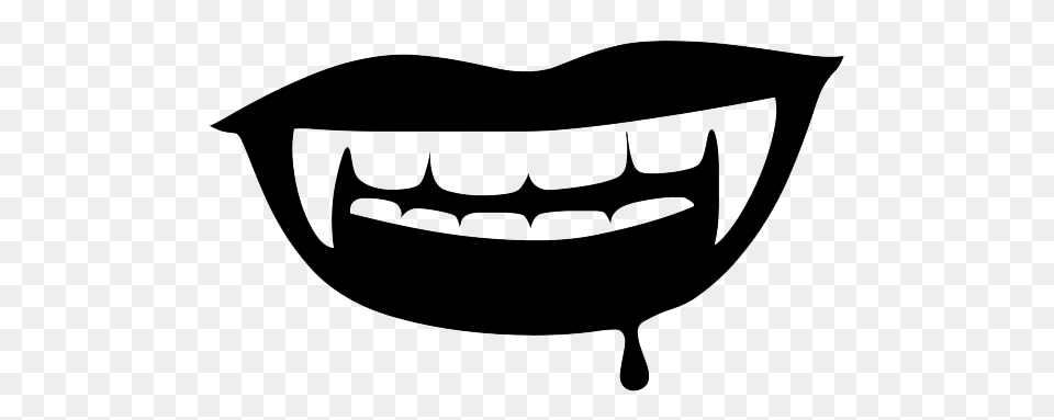 Vampire, Body Part, Mouth, Person, Stencil Free Transparent Png