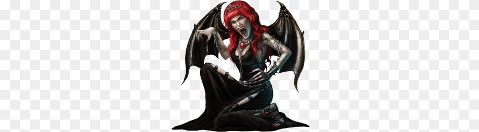 Vampire, Adult, Female, Person, Woman Free Png