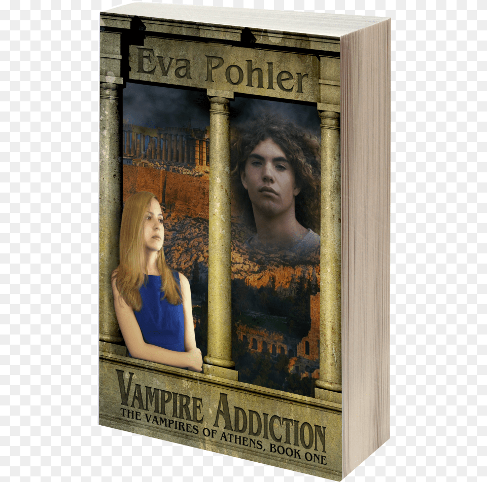 Vampire Addiction The Vampires Of Athens Book One, Teen, Person, Female, Girl Png